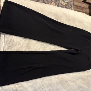Luga Black Wide Leg Yoga Pants